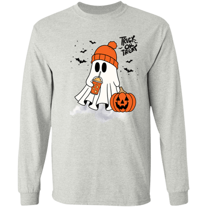 Trick Or Treat Ghost Apparel | T-Shirts & Sweatshirts