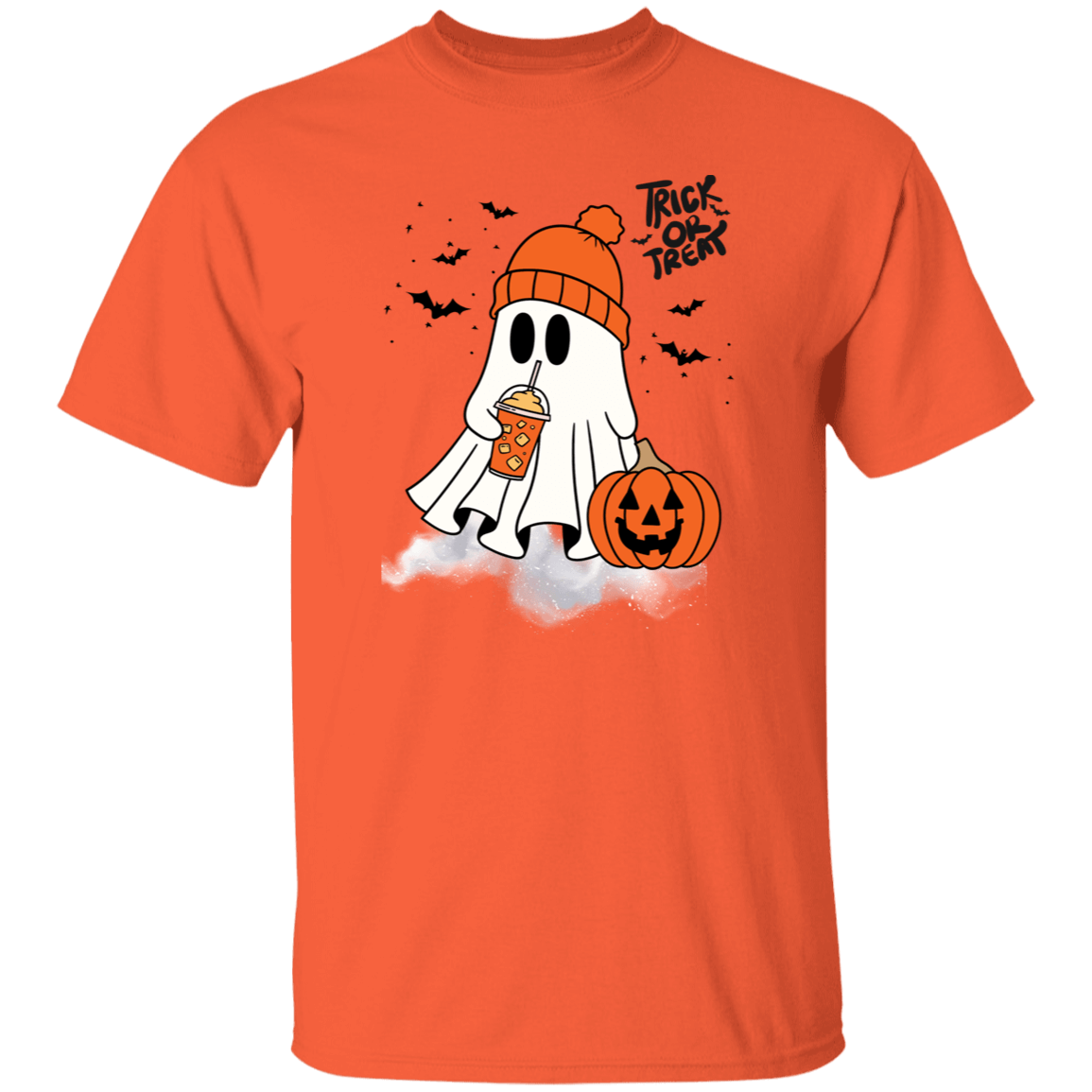 Trick Or Treat Ghost Apparel | T-Shirts & Sweatshirts