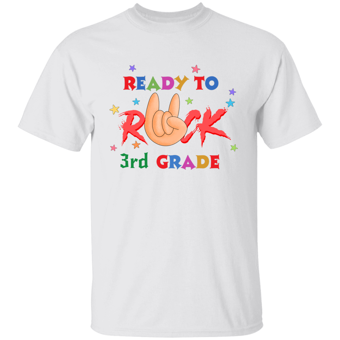 Ready To Rock Customized Personalized Grade Youth T-Shirt | Short Sleeve, T-Shirts, Youth