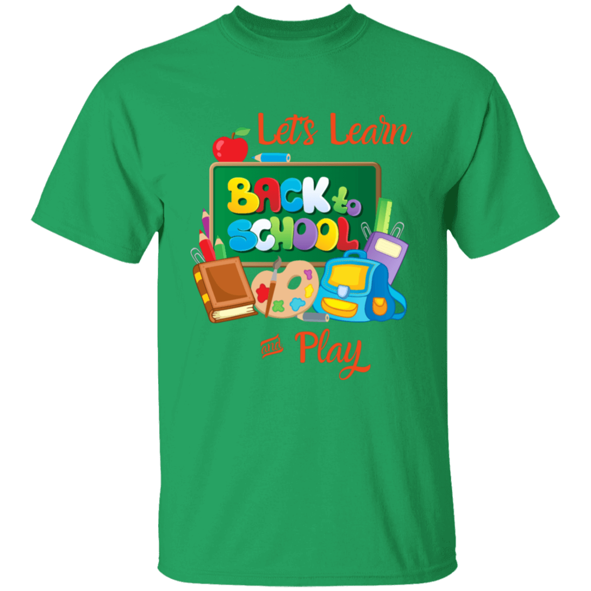 Back To School Lets Learn and Play Other Design Youth T-Shirt | Short Sleeve, T-Shirts, Youth