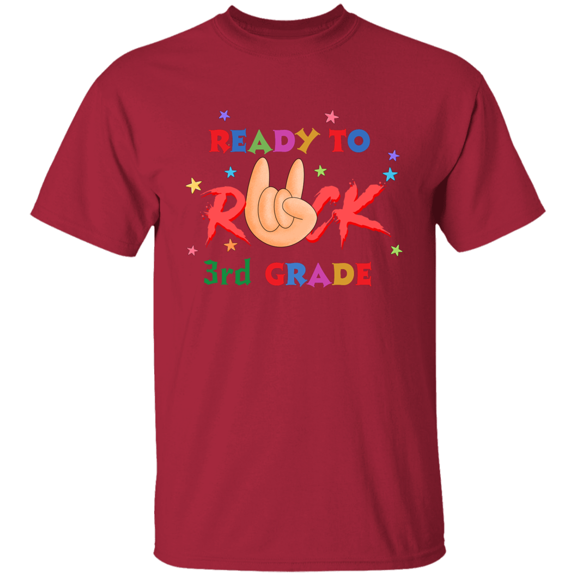 Ready To Rock Customized Personalized Grade Youth T-Shirt | Short Sleeve, T-Shirts, Youth