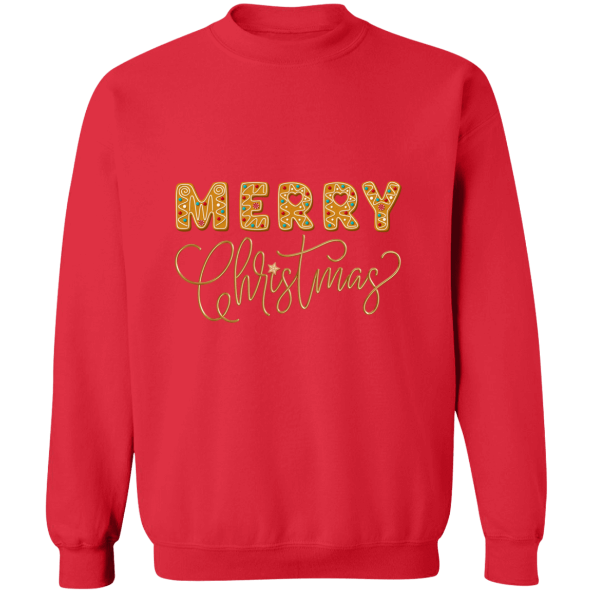 Merry Christmas Ginger bread Crewneck Pullover Sweatshirt | Ugly Christmas Sweater | Men, Pullover, Sweatshirts