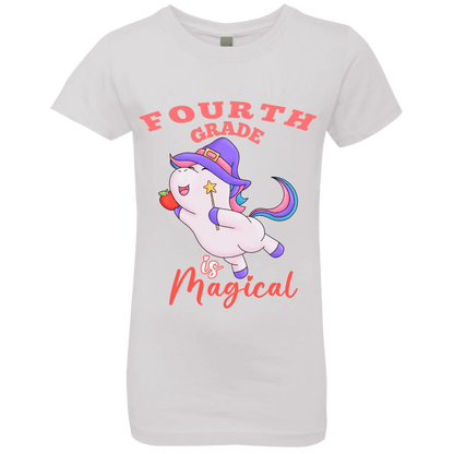 Customized Personalized Grade is Magical Girls' Princess T-Shirt | Short Sleeve, T-Shirts, Youth