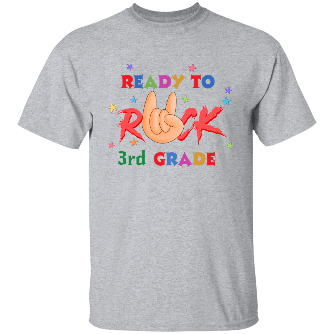 Ready To Rock Customized Personalized Grade Youth T-Shirt | Short Sleeve, T-Shirts, Youth