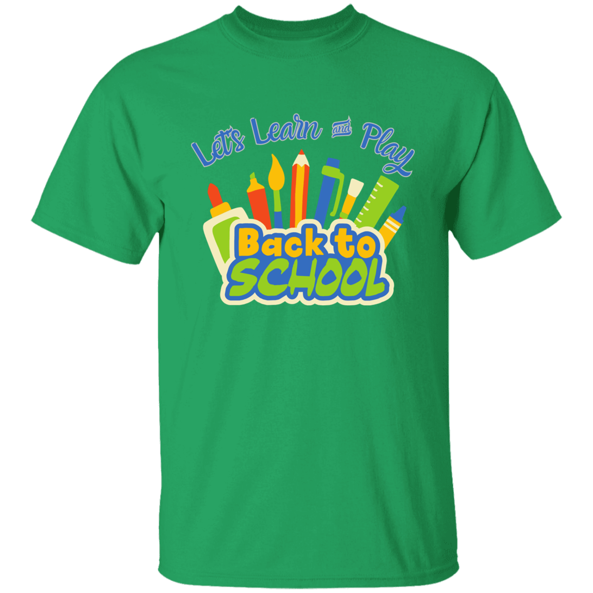 Back To School Lets Learn and Play Youth T-Shirt |