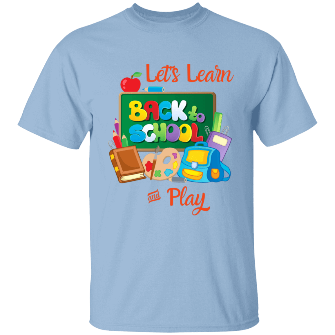 Back To School Lets Learn and Play Other Design Youth T-Shirt | Short Sleeve, T-Shirts, Youth