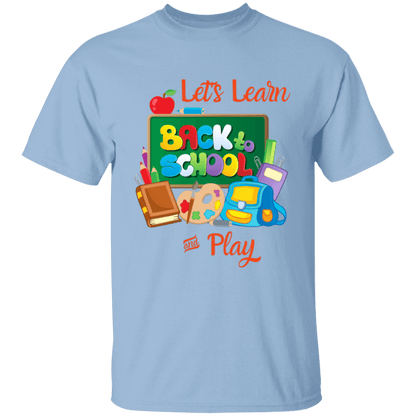 Back To School Lets Learn and Play Other Design Youth T-Shirt | Short Sleeve, T-Shirts, Youth