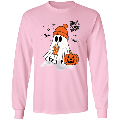 Trick Or Treat Ghost Apparel | T-Shirts & Sweatshirts