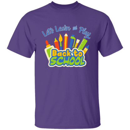 Back To School Lets Learn and Play Youth T-Shirt |