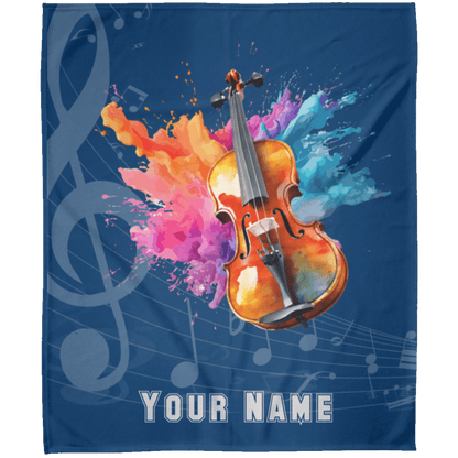 Personalized Violin-Viola Blanket