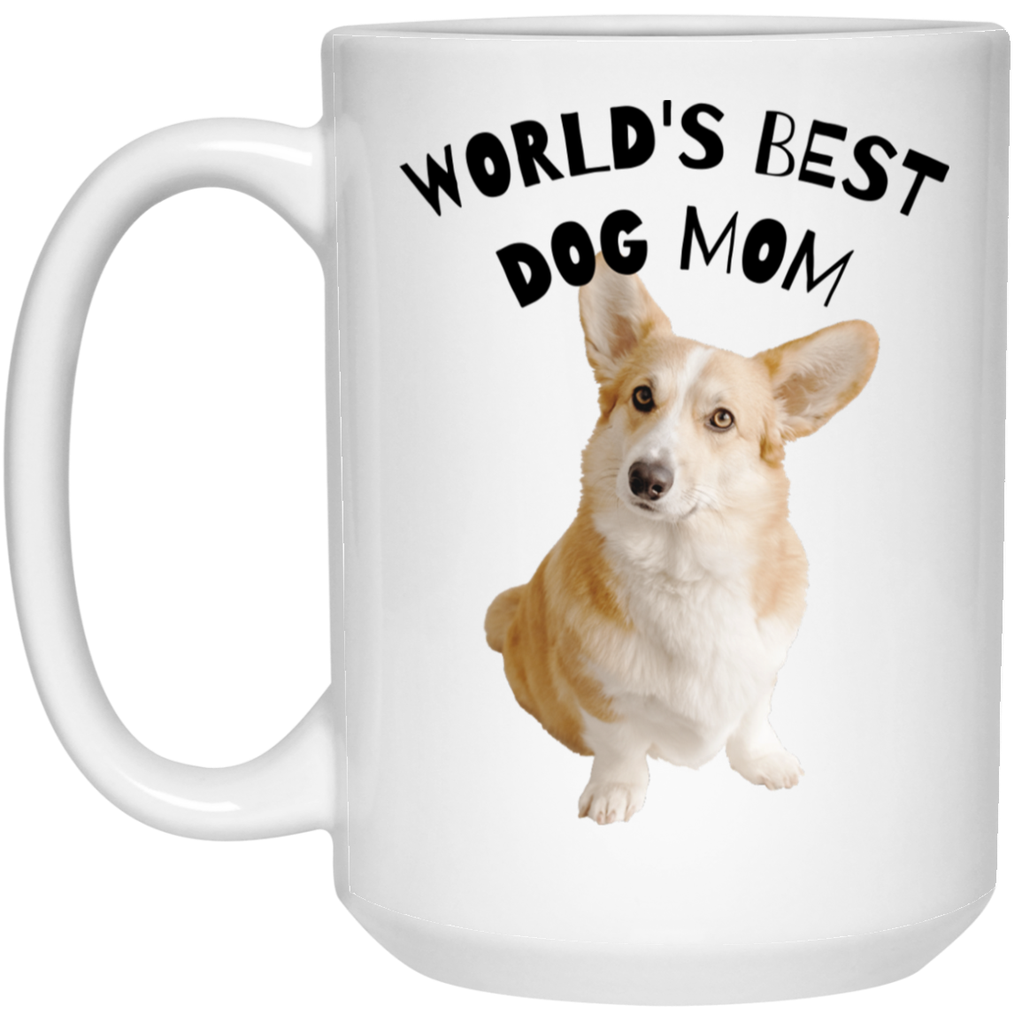 World's Best Dog Mom Cup | White Mug |