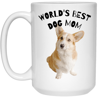 World's Best Dog Mom Cup | White Mug |