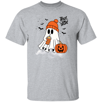 Trick Or Treat Ghost Apparel | T-Shirts & Sweatshirts