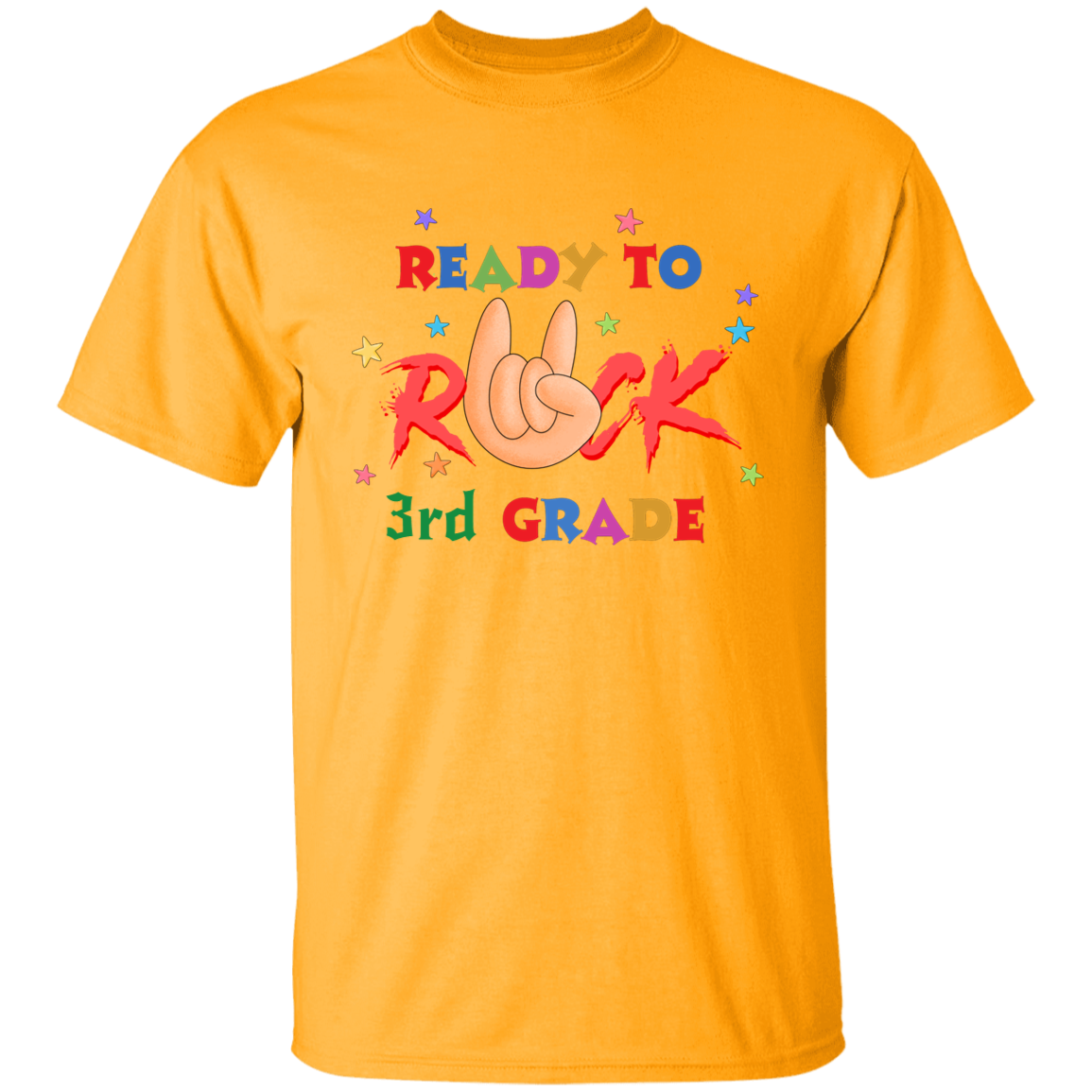 Ready To Rock Customized Personalized Grade Youth T-Shirt | Short Sleeve, T-Shirts, Youth