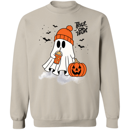 Trick Or Treat Ghost Apparel | T-Shirts & Sweatshirts