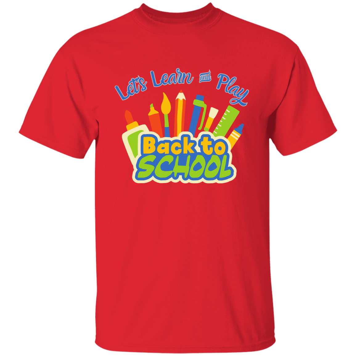 Back To School Lets Learn and Play Youth T-Shirt |