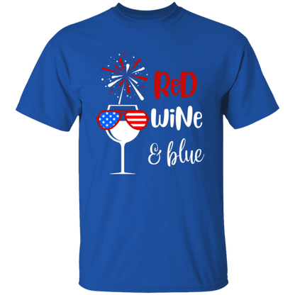 Red Wine & Blue T-Shirt | 4th of July