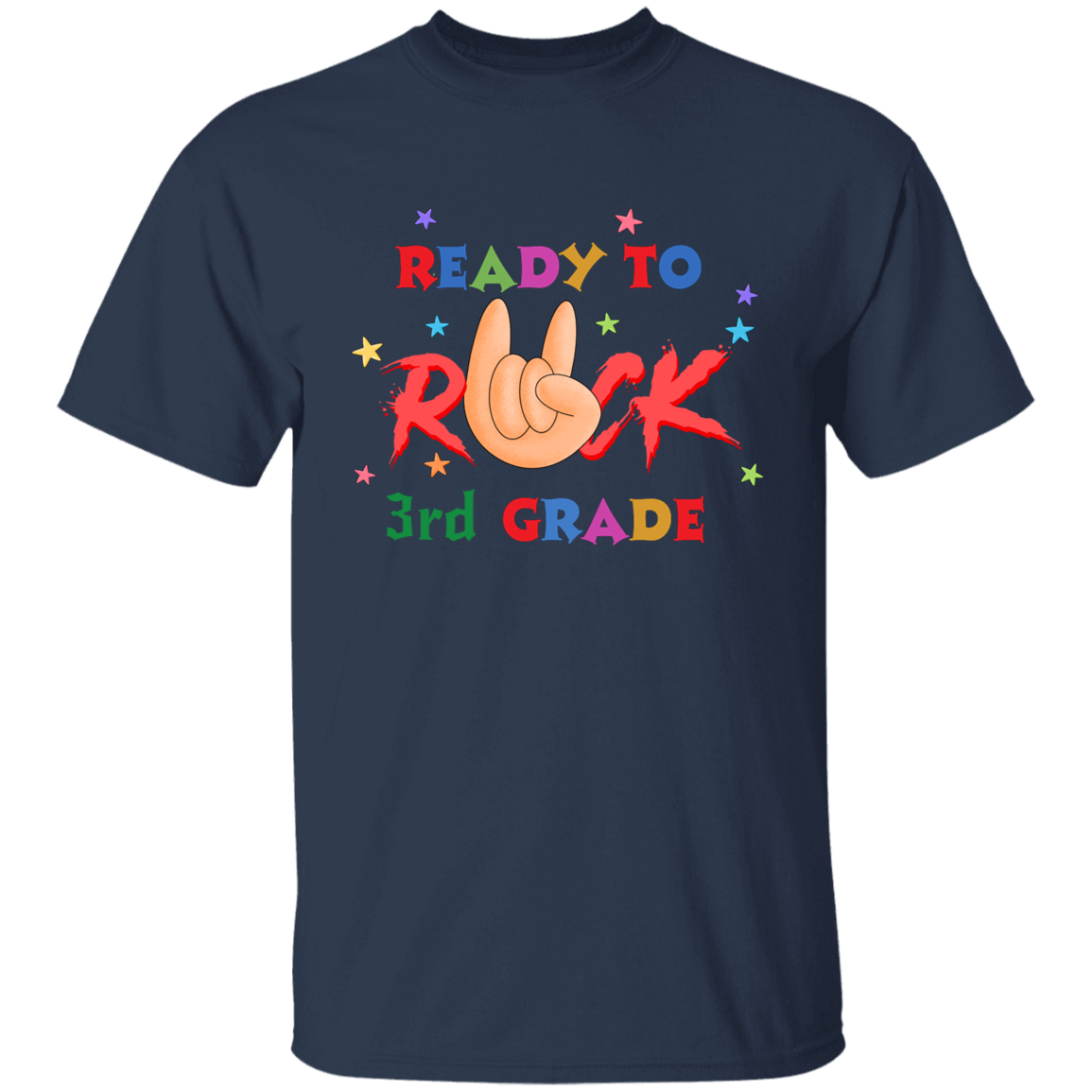 Ready To Rock Customized Personalized Grade Youth T-Shirt | Short Sleeve, T-Shirts, Youth