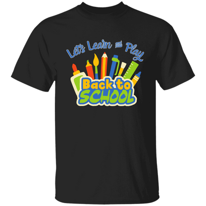 Back To School Lets Learn and Play Youth T-Shirt |