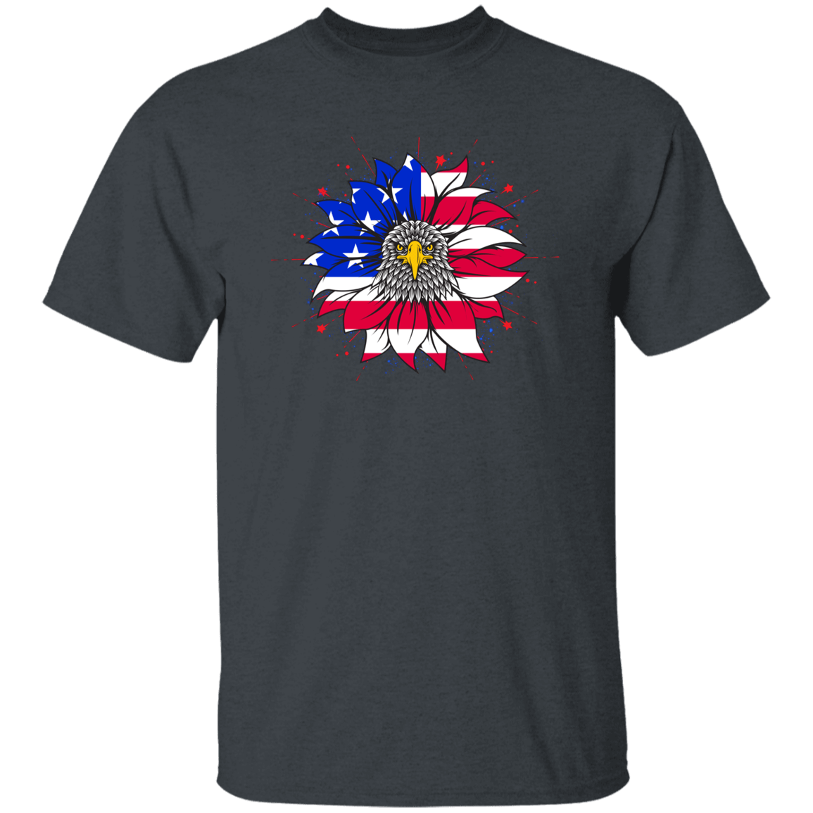 Patriotic Sunflower T-Shirt | 4th of July