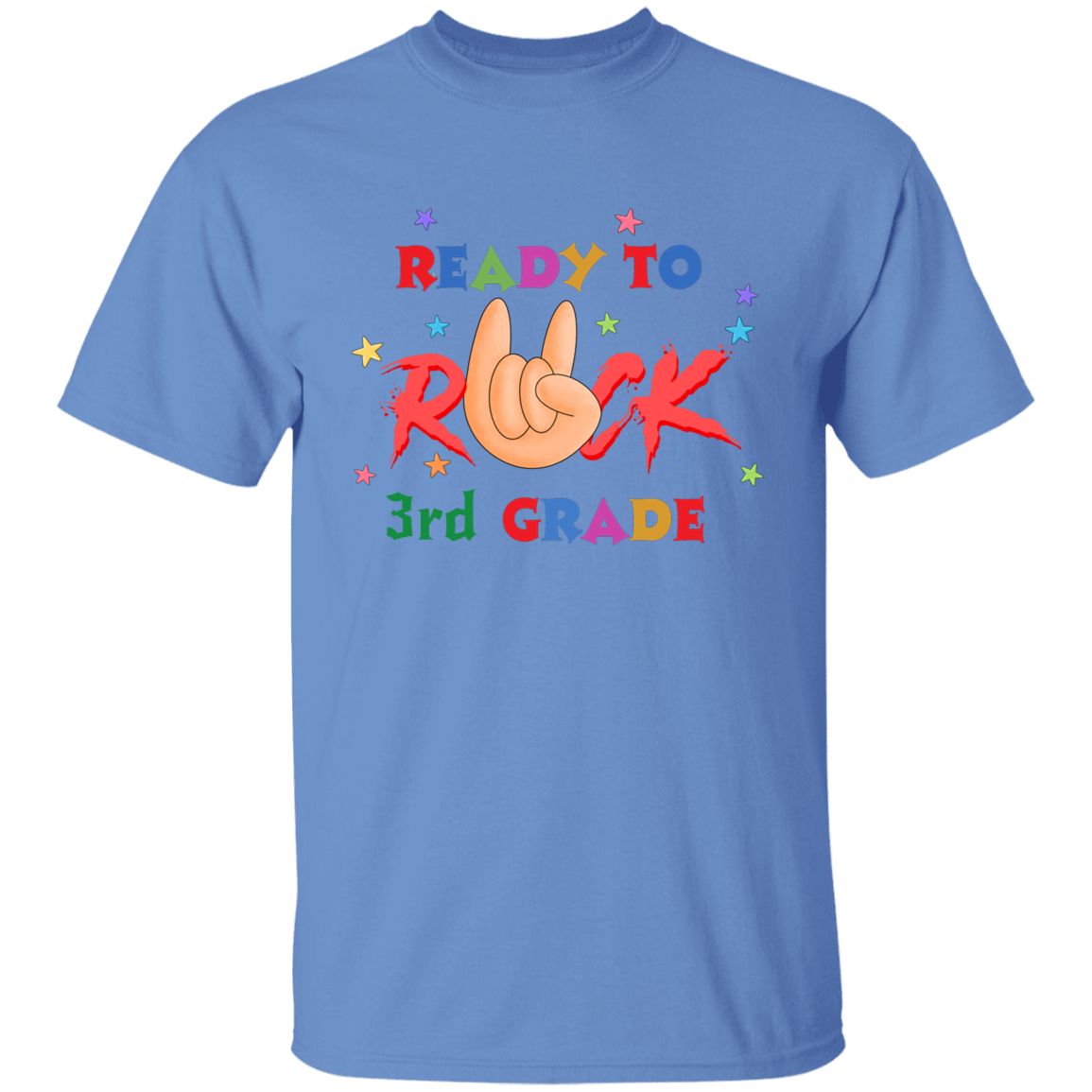 Ready To Rock Customized Personalized Grade Youth T-Shirt | Short Sleeve, T-Shirts, Youth