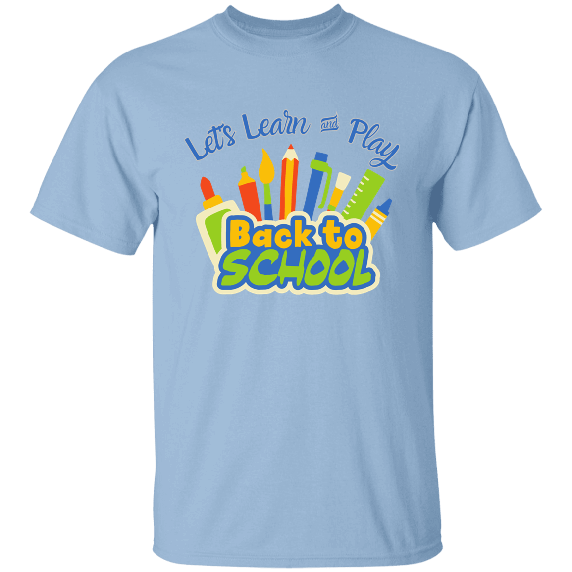 Back To School Lets Learn and Play Youth T-Shirt |