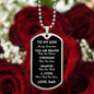 Son You Are Braver Dog Tag Necklace | Black | A1014T, A1014TG, G007T, G007TG, lx-G007, PT-133, TNM-1, USER-249647