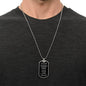 Son You Are Braver Dog Tag Necklace | Black | A1014T, A1014TG, G007T, G007TG, lx-G007, PT-133, TNM-1, USER-249647