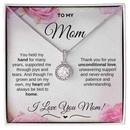 Mom Eternal Hope Necklace - Eternal Love | C30187TR, lx-C30187, PB23-WOOD, PT-2646, TNM-1, USER-249647