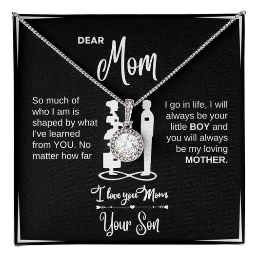 I Love You Mom From Son Eternal Hope Necklace