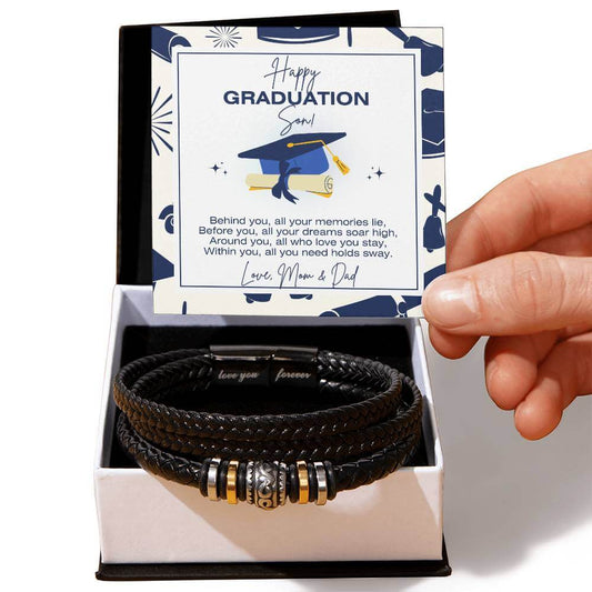 Happy Graduation Son Love You Forever Bracelet