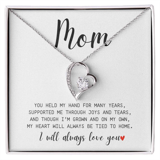 Mom I will always love you | Forever Love Necklace