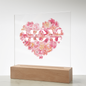 Mom We Love You Square Acrylic Plaque