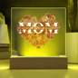 Mom We Love You Square Acrylic Plaque